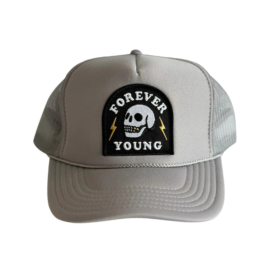 Local Beach Forever Young Hat Grey
