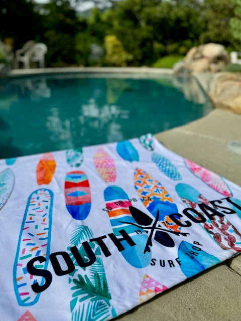 South Coast Barney Towel