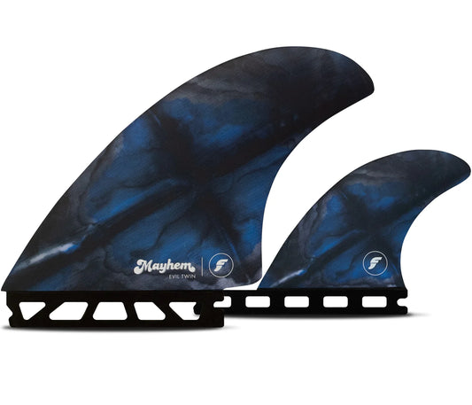 Futures Mayhem Evil Twin +1 Surfboard Fins