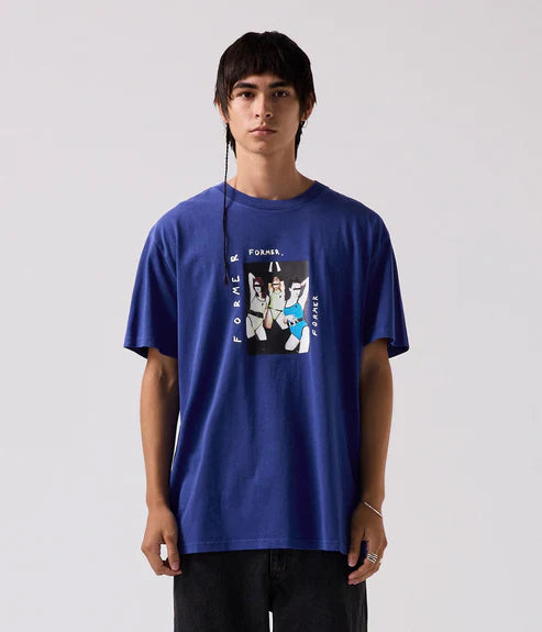 Former Girl Band T-Shirt Deep Cobalt