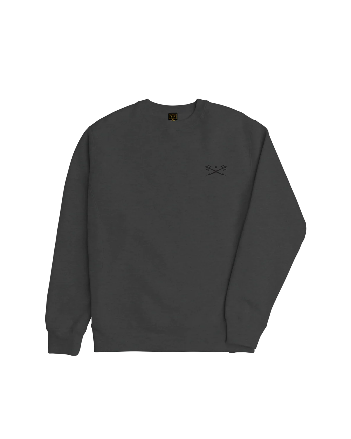 Dark Seas Go-To II Crewneck Gunmetal Heather