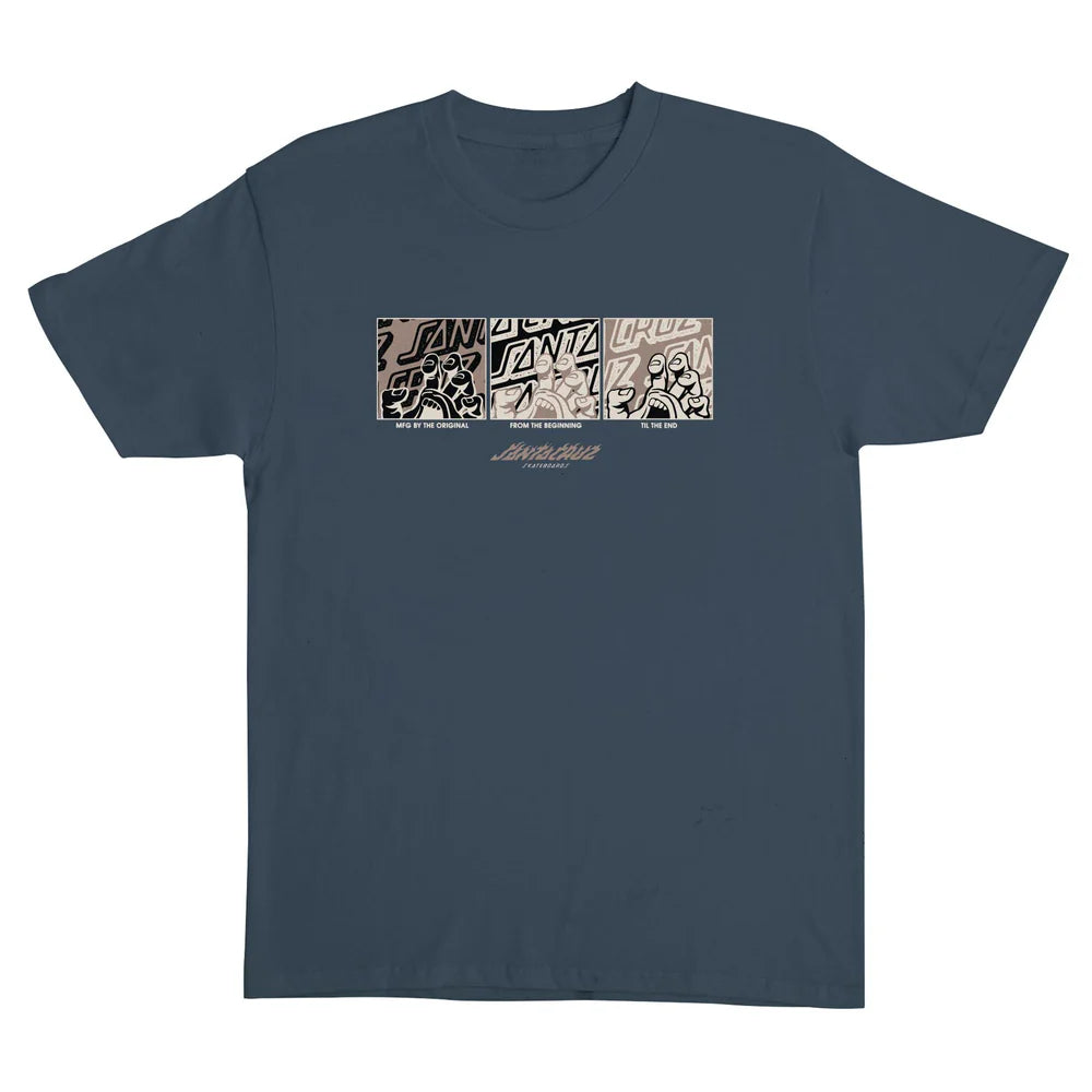 Santa Cruz Handled Front Men's T-Shirt Blue