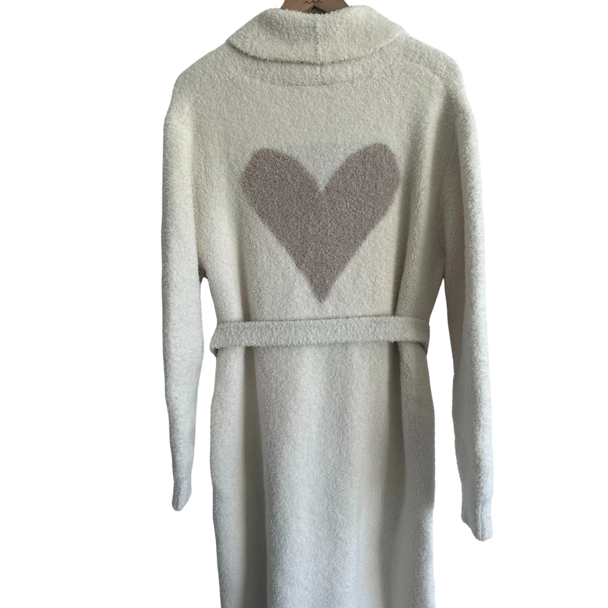 Local Beach Love Collection Heart Luxe Robe Cream/Sand
