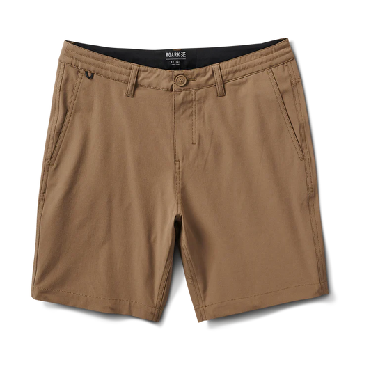 Roark Hytide Hybrid Shorts Dark Khaki