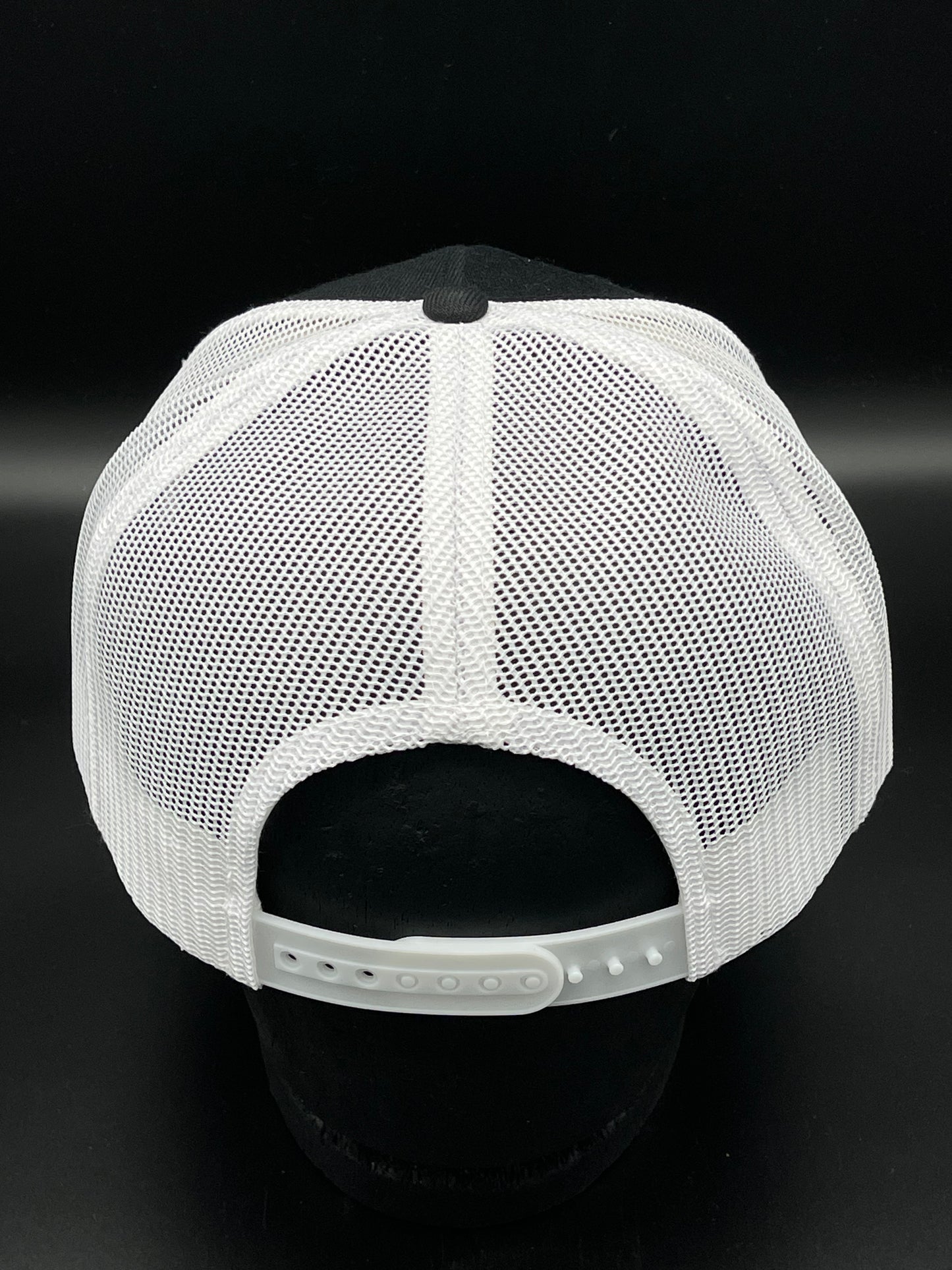 South Coast Adult Skeleton Surfer Snapback Hat Black-White