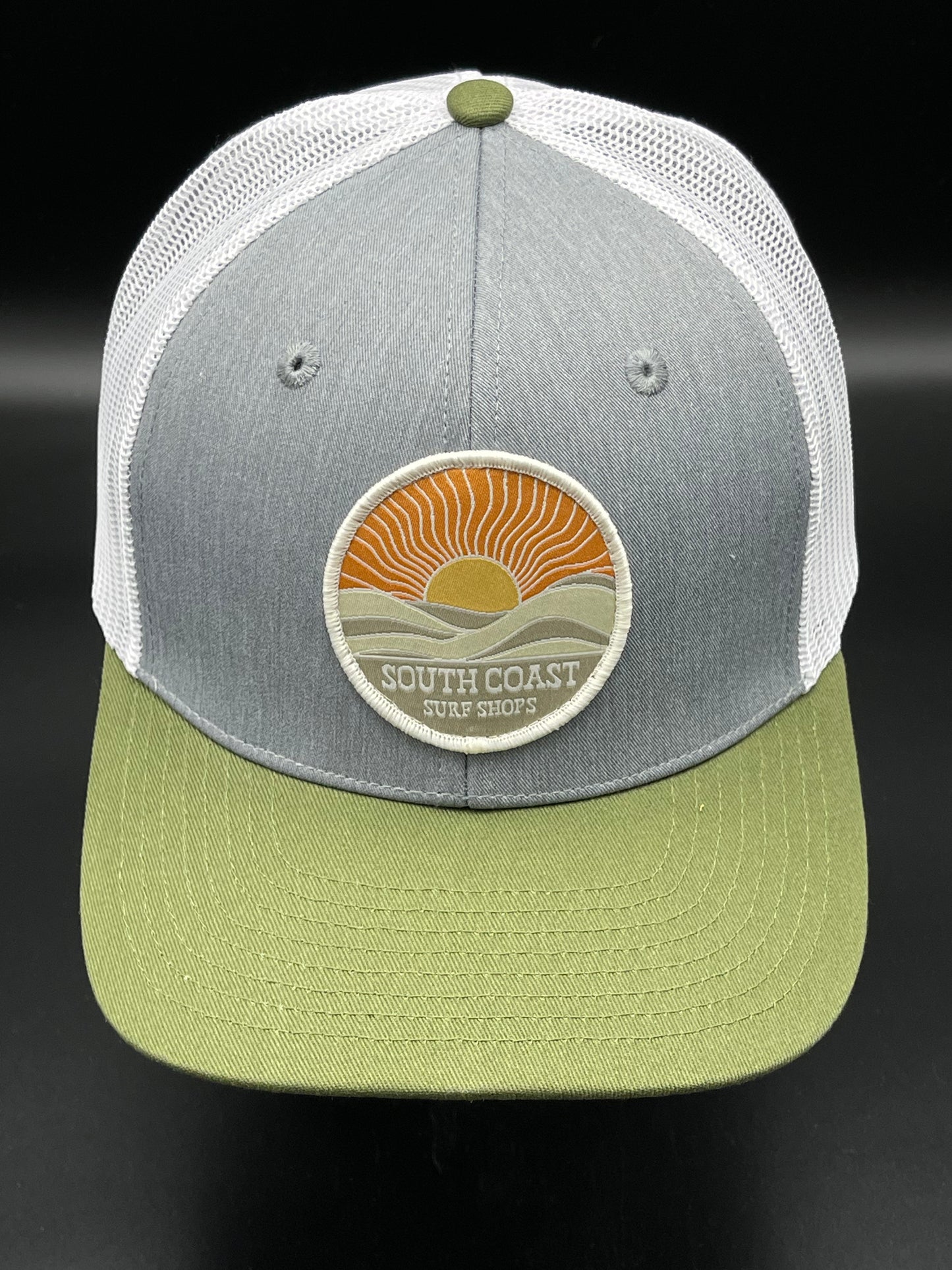 South Coast Adult Killer View Hat Olive-White