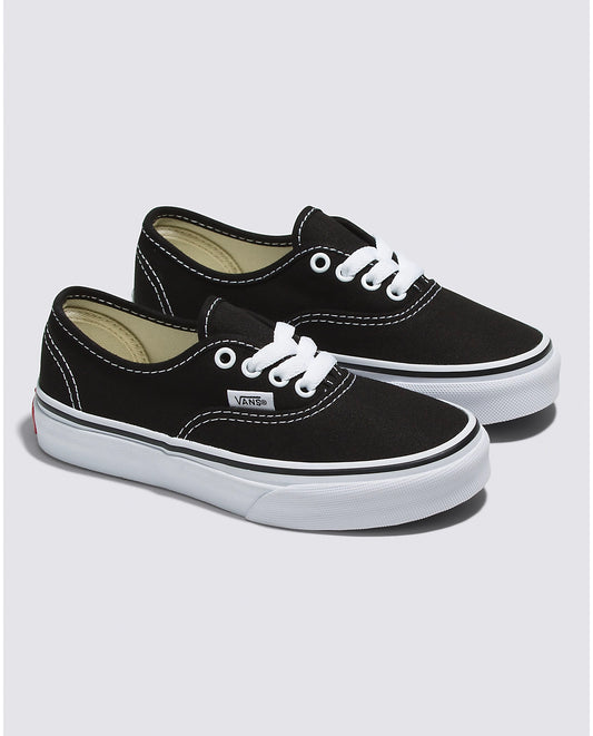 Vans Kids Authentic Shoe Black/White