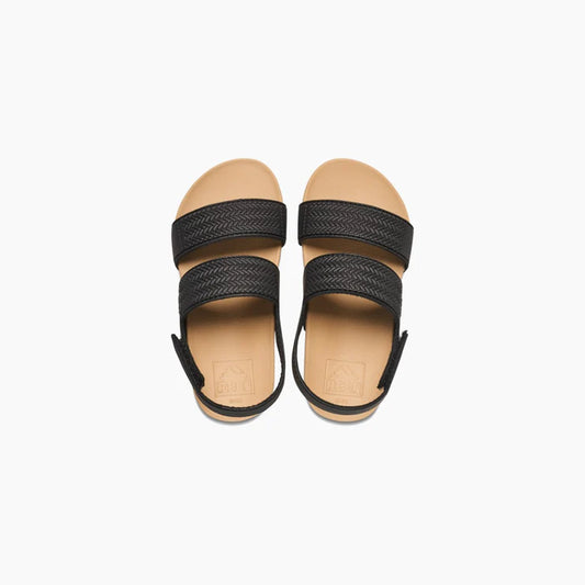 Reef Kids Water Vista Black / Tan