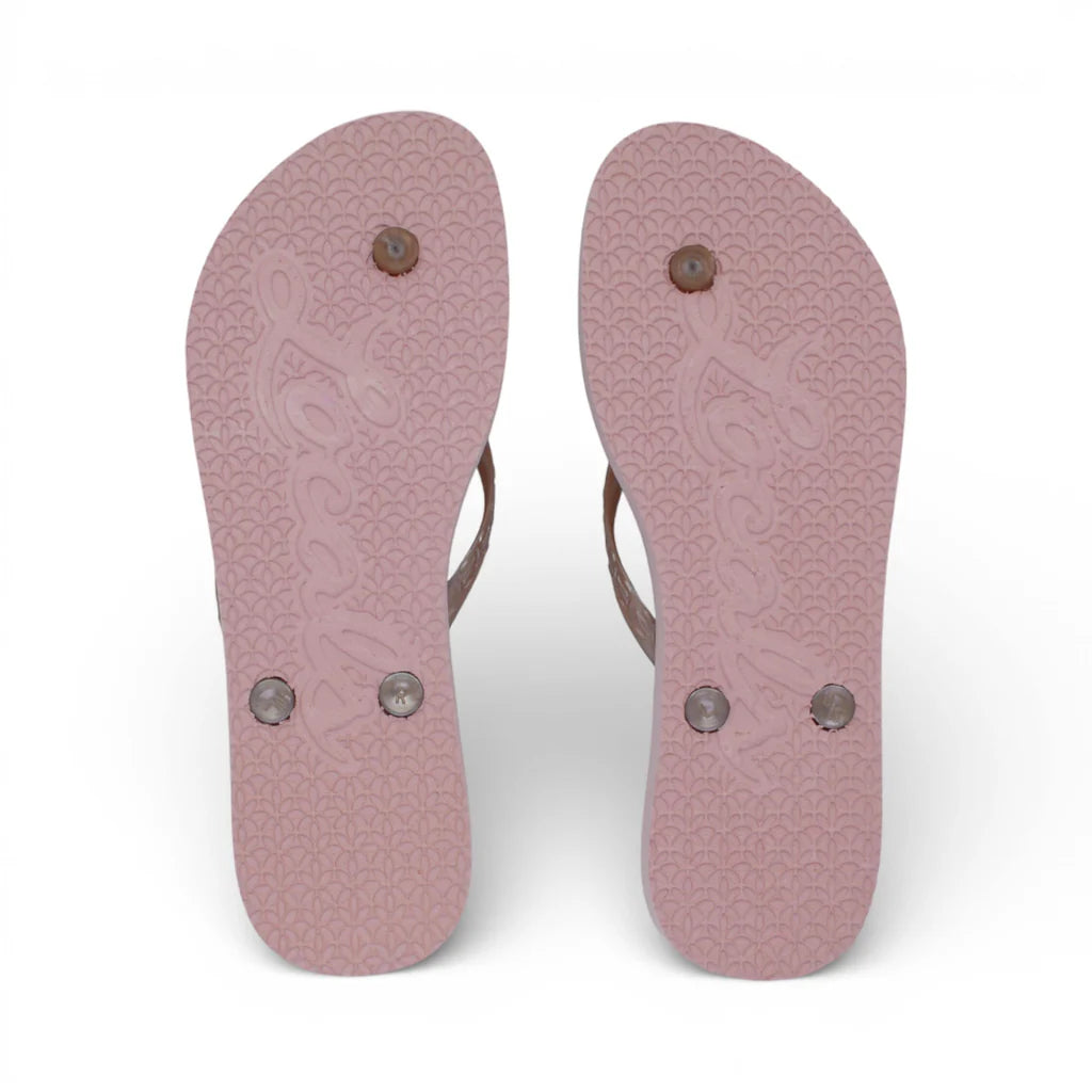 Locals Women's Island Bliss Rose Glow Slippah