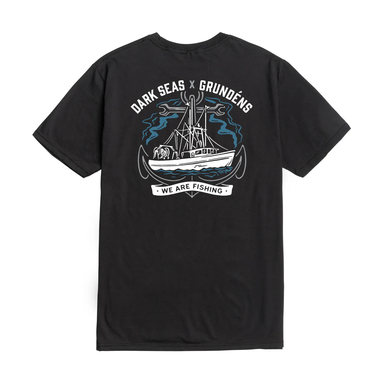 Dark Seas Long Distance T-Shirt Black