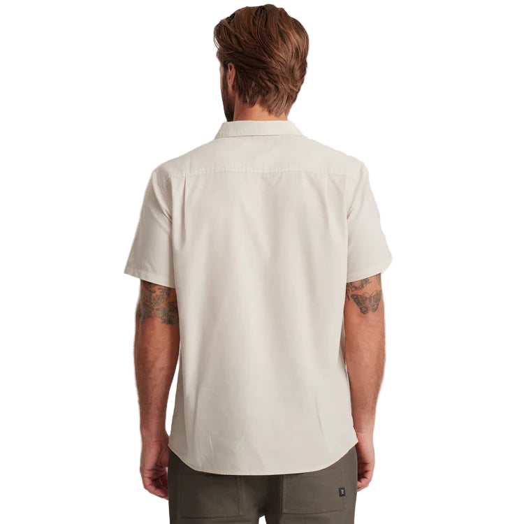 Roark Made To Fade Button Up Washed Bone