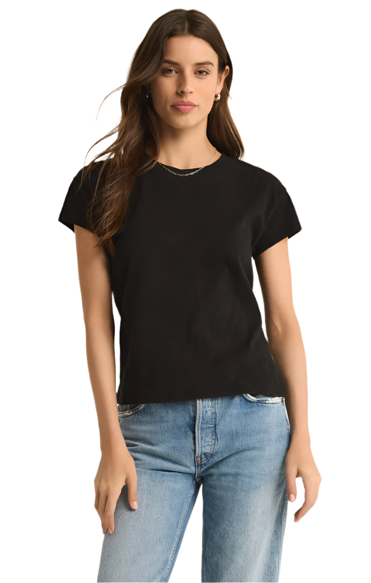 Z Supply Modern Slub Tee Black