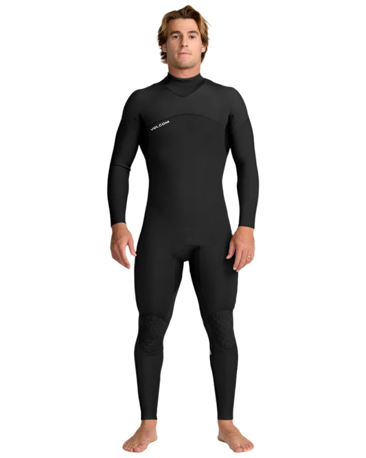 Volcom Men's 3/2mm Modulator Back Zip Full Wetsuit