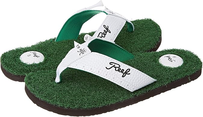 Reef Men's Mulligan II Golf Sandals Green