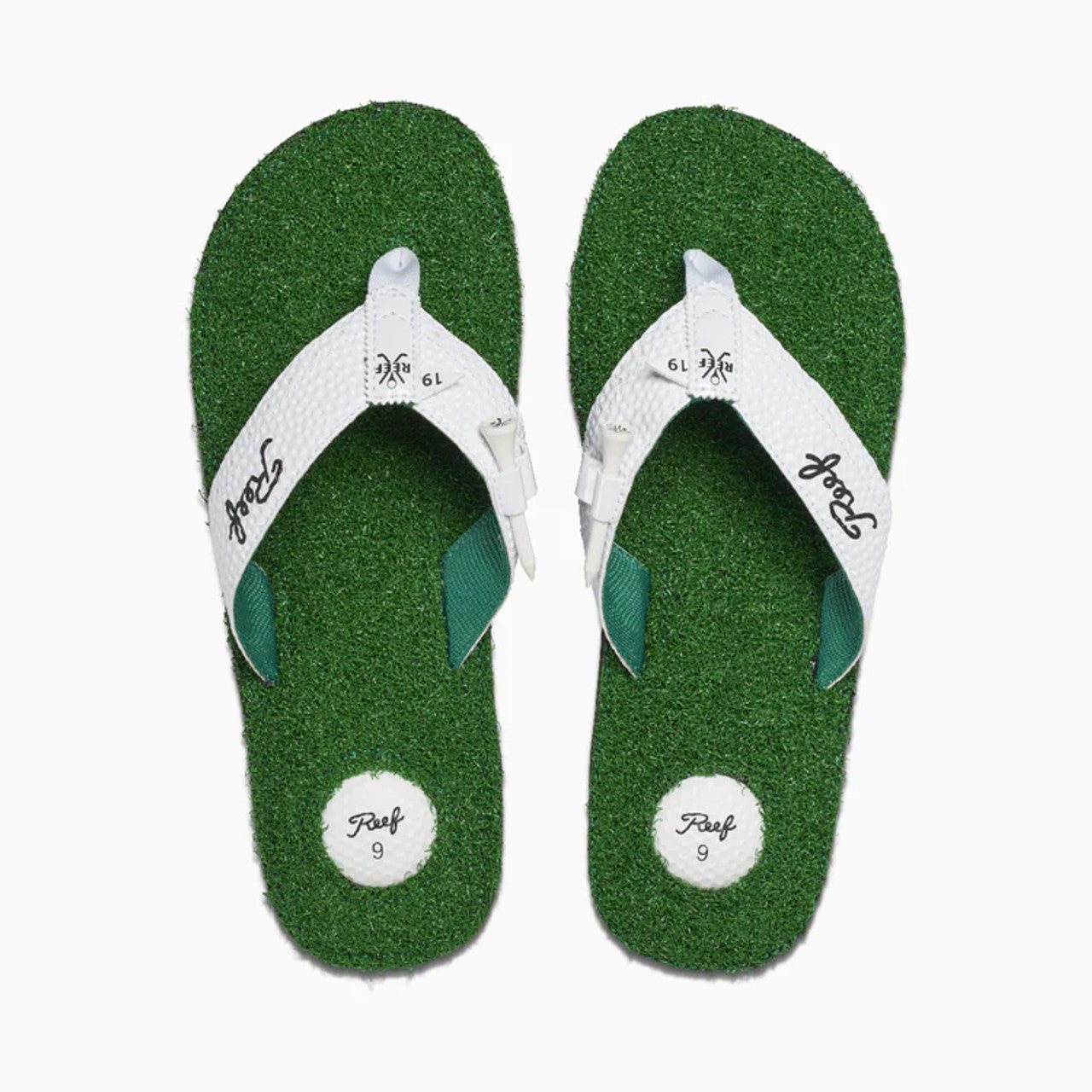 Reef Men's Mulligan II Golf Sandals Green
