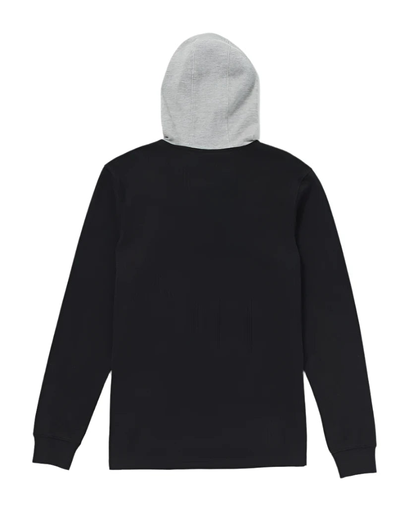 Volcom Men's Murph Thermal Long Sleeve Shirt New Black