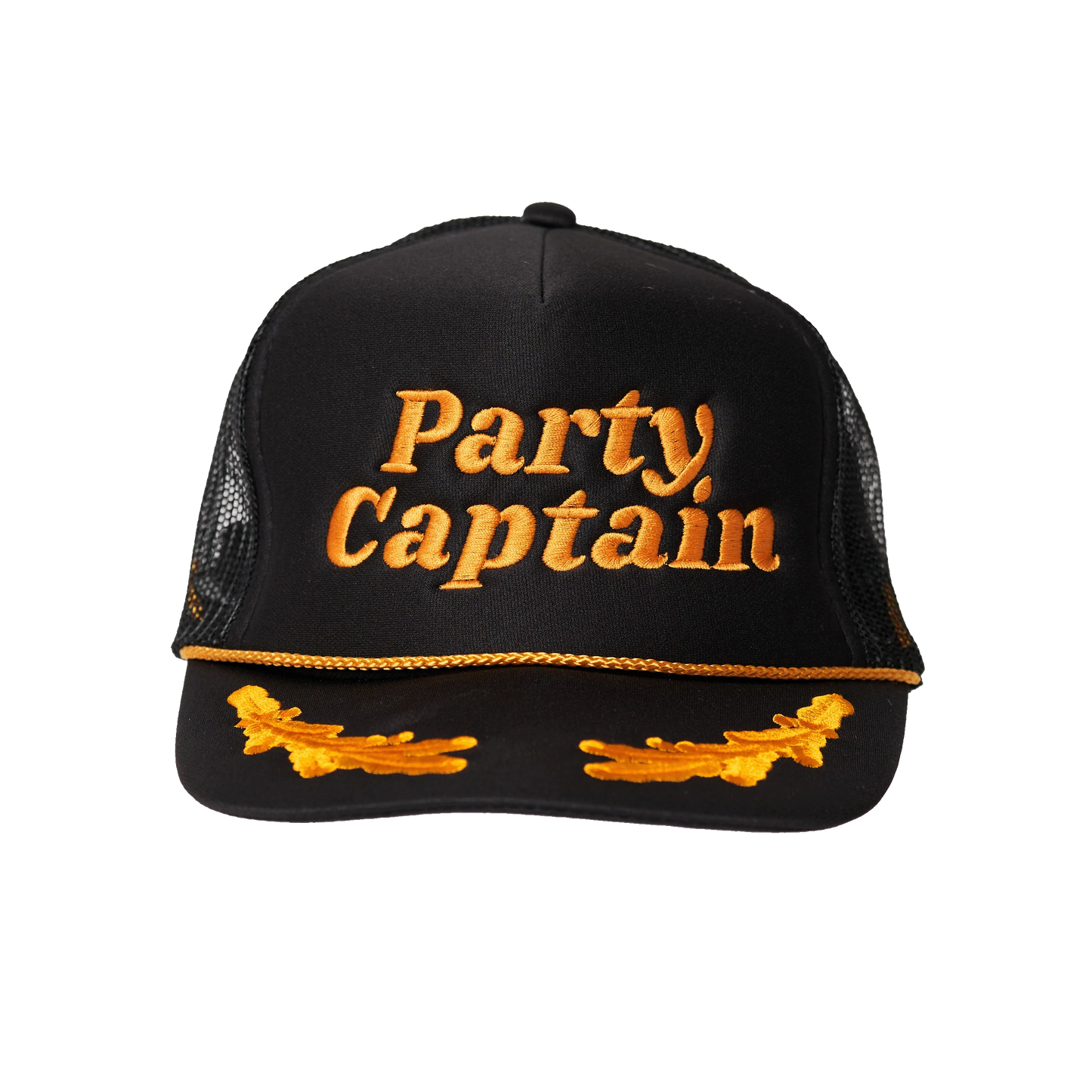 Local Beach Party Captain Hat Black