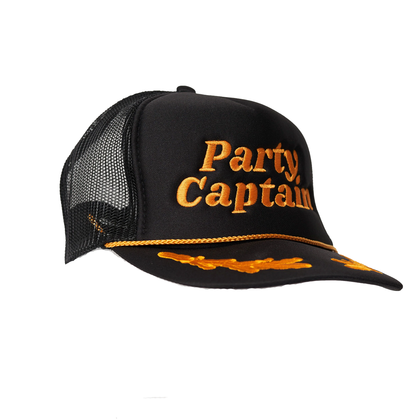 Local Beach Party Captain Hat Black