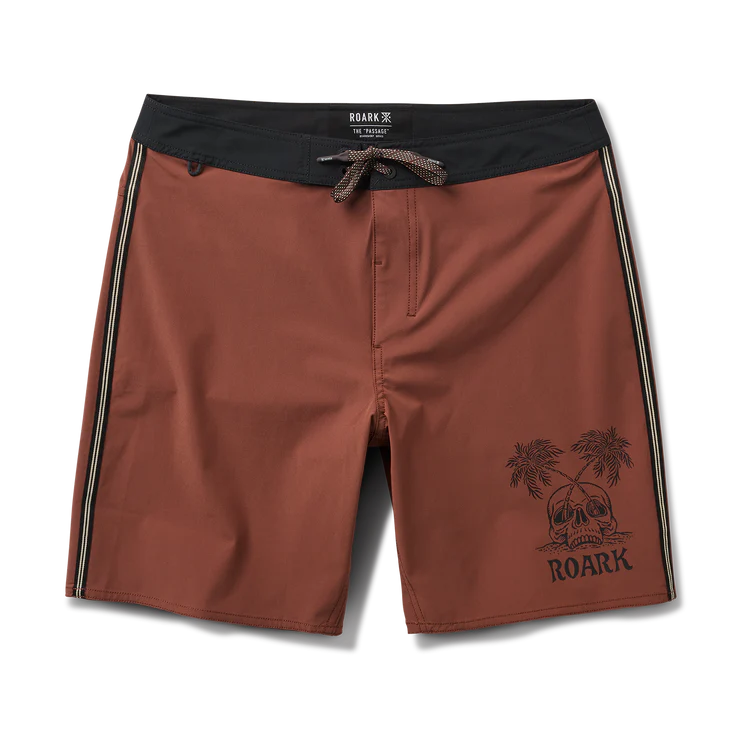 Roark Passage 18.5" Boardshorts Red Clay