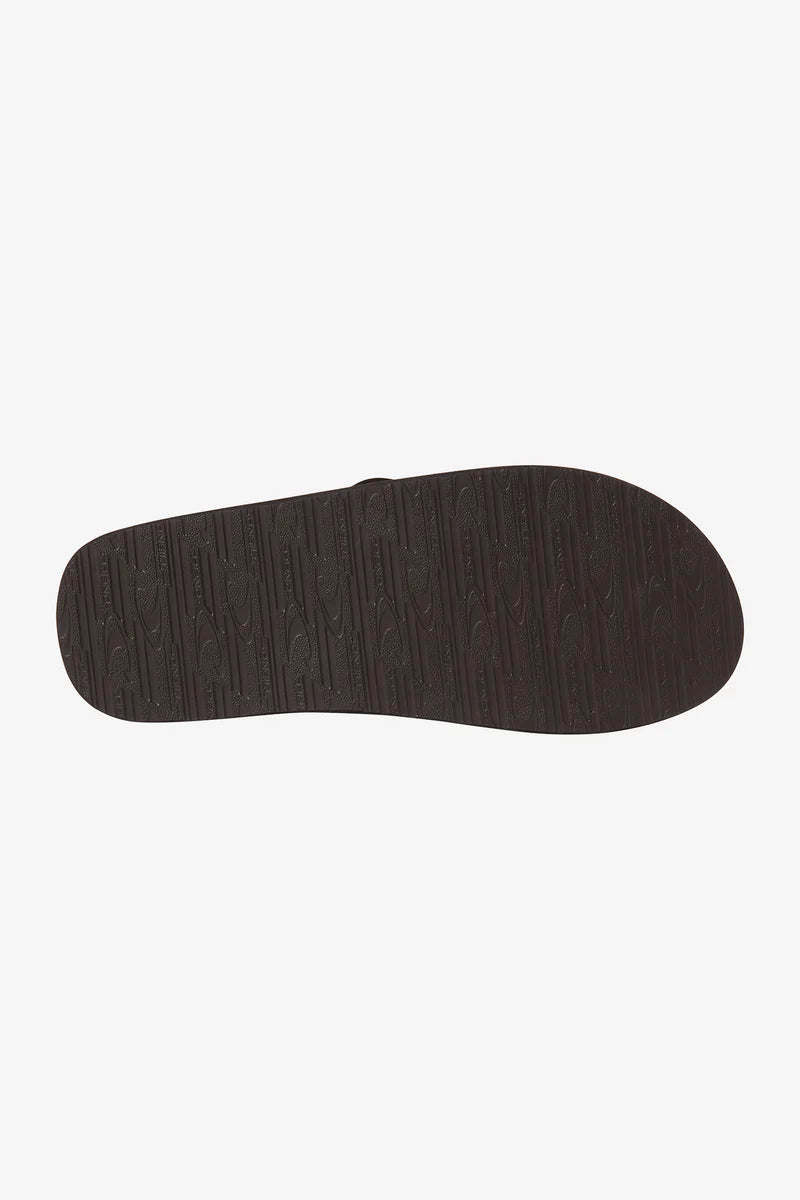 O'Neill Mens Phluff Daddy Sandals Dark Brown