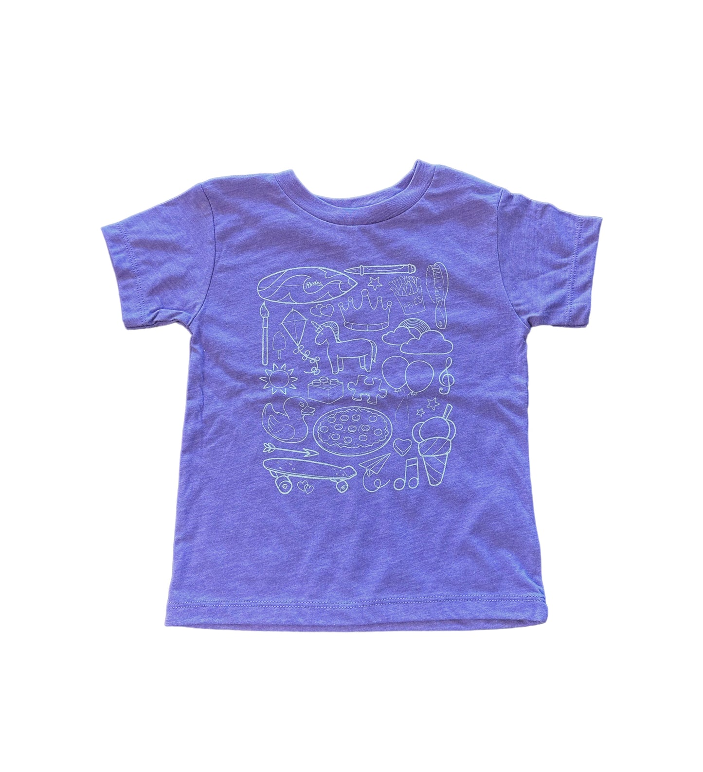 Ryder Surf Toddler Toys Of The Trade Purple Tee