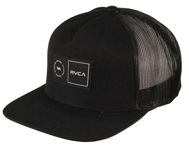 RVCA Platform Trucker Hat Black