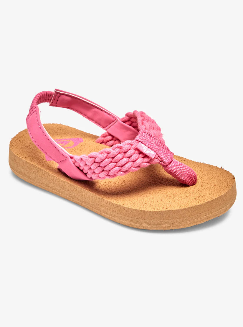 Roxy Porto IV Sandals Hot Pink South Coast Surf Shops Online