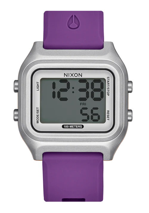 Nixon Ripper Watch Silver / Purple