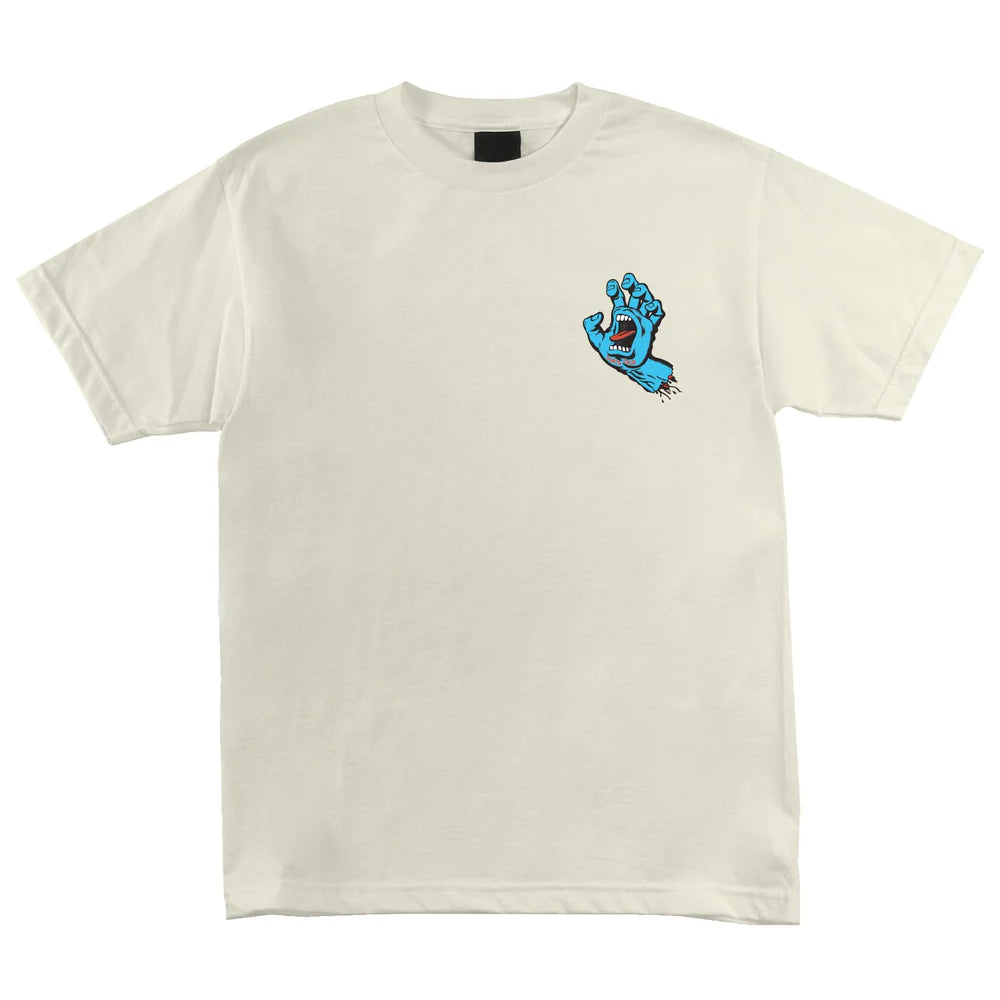 Santa Cruz Screaming Hand Men's T-Shirt Cream