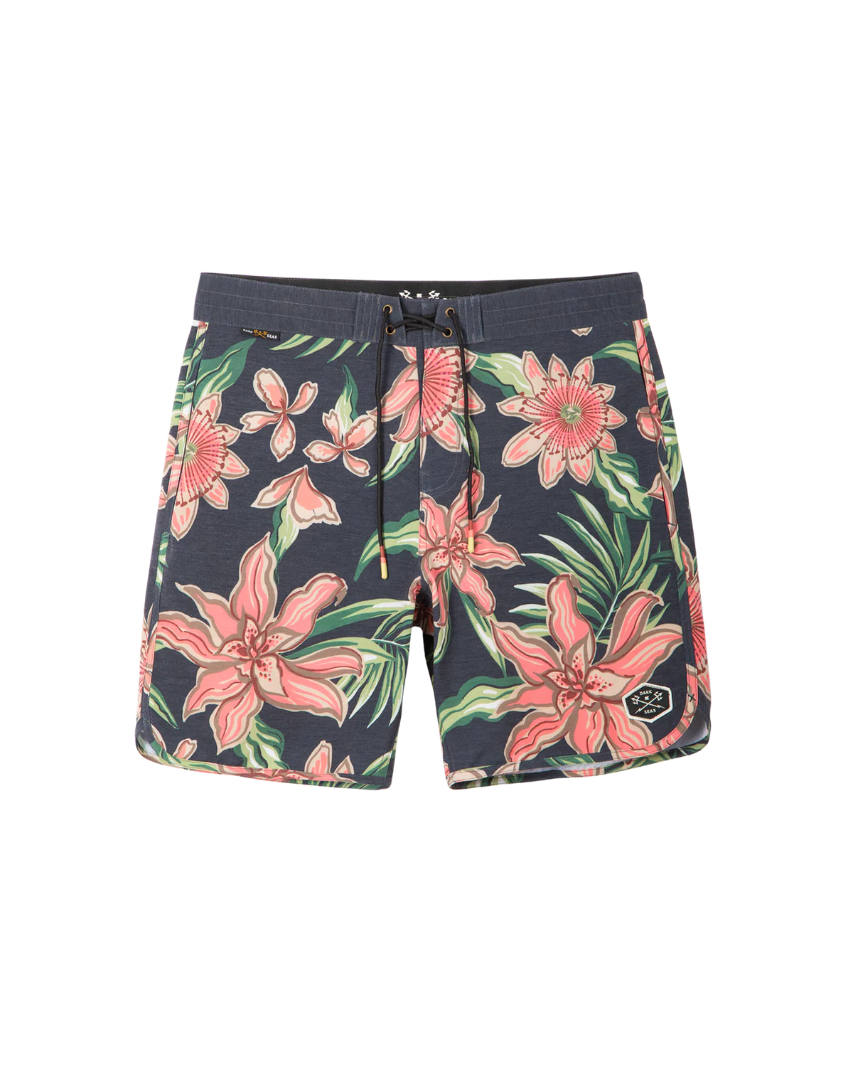 Dark Seas Sennit Boardshort Black