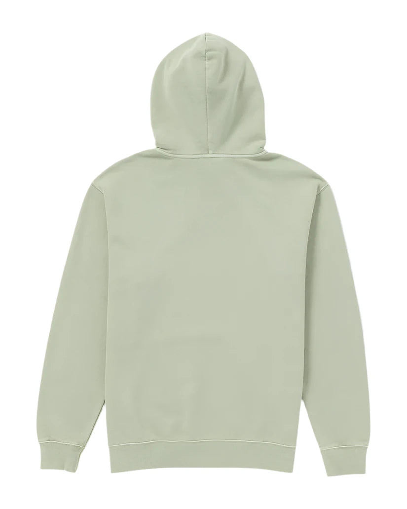 Volcom Men's Single Stone Pullover Hoodie Green Tea