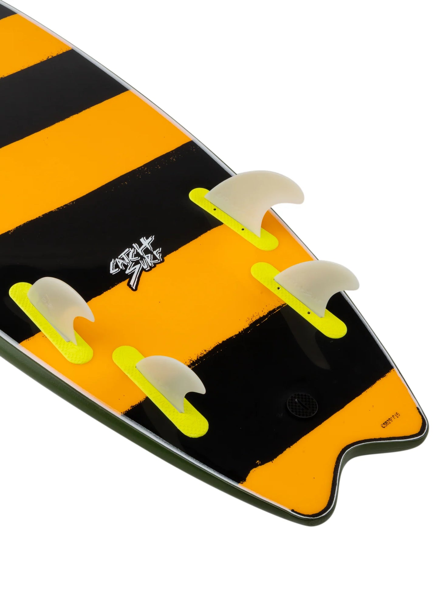 Catch Surf Skipper (Quad) 6'6" Military Green/Stripes