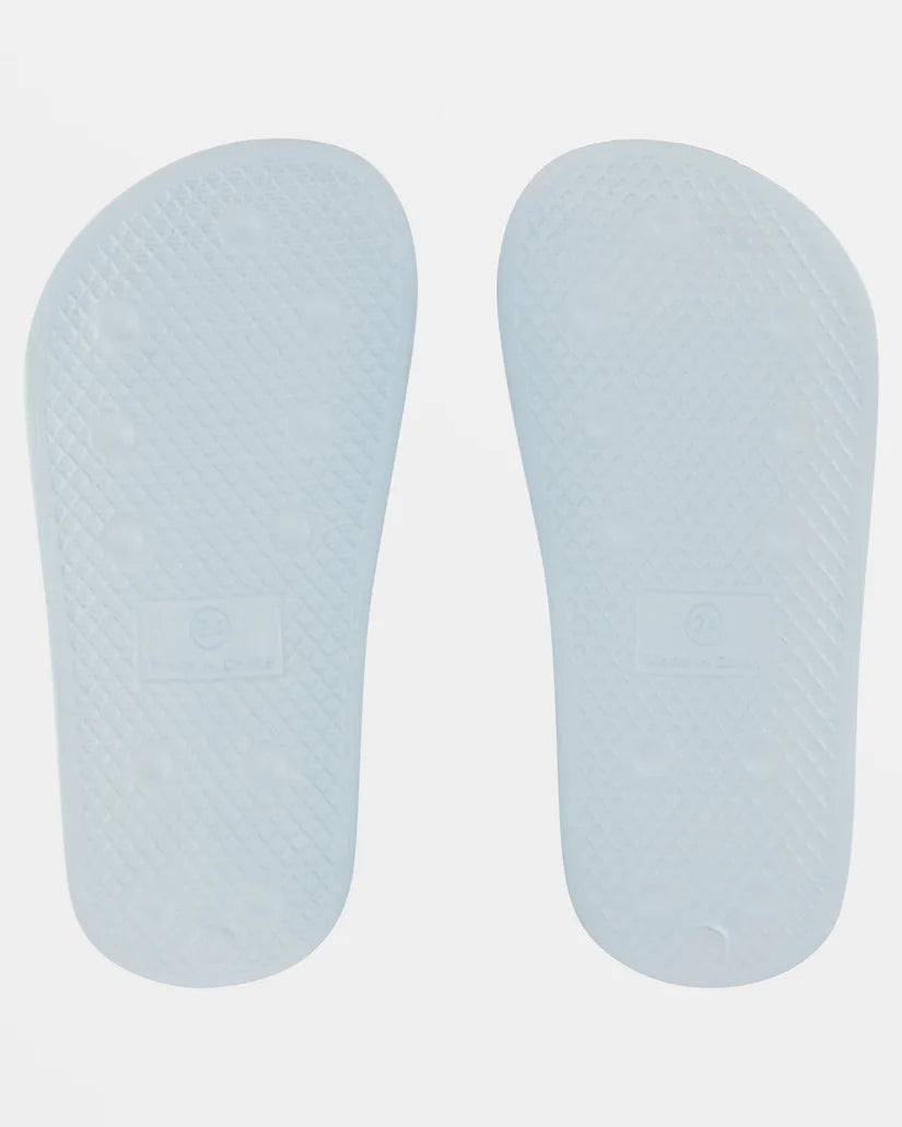 Roxy Toddler's Slippy Ribbed Slide Sandals