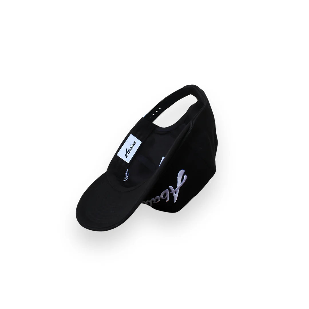 Abalone Solid Hat Black