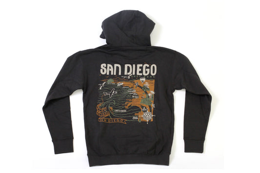South Coast Unisex SD Map Hoodie
