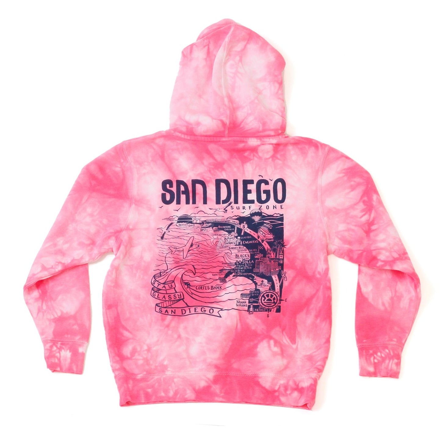 South Coast Youth SD Map Hoodie