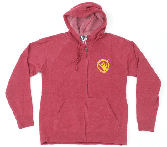 South Coast Mens Shaka Bones Zip Hoodie