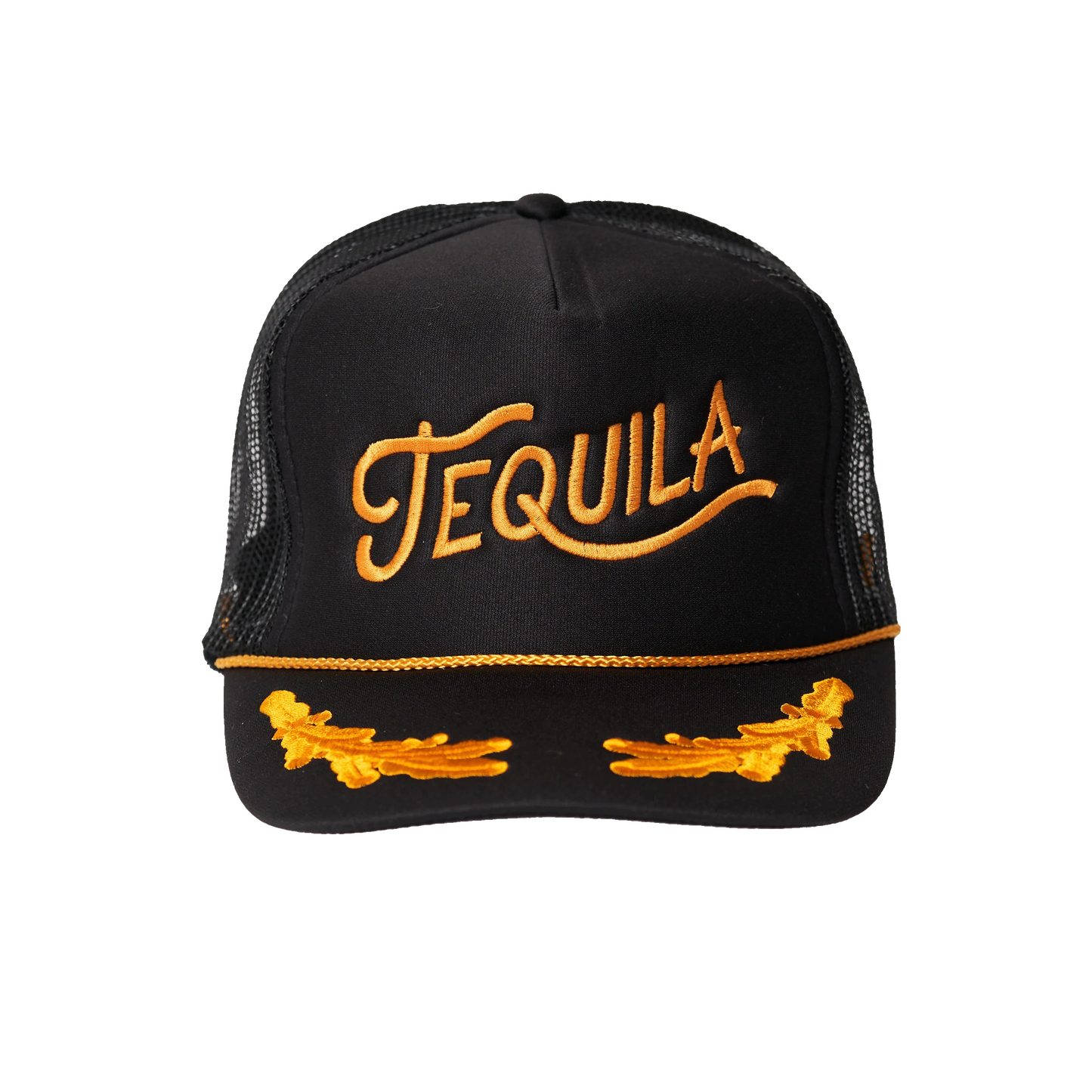 Local Beach Tequila Hat Black/Gold