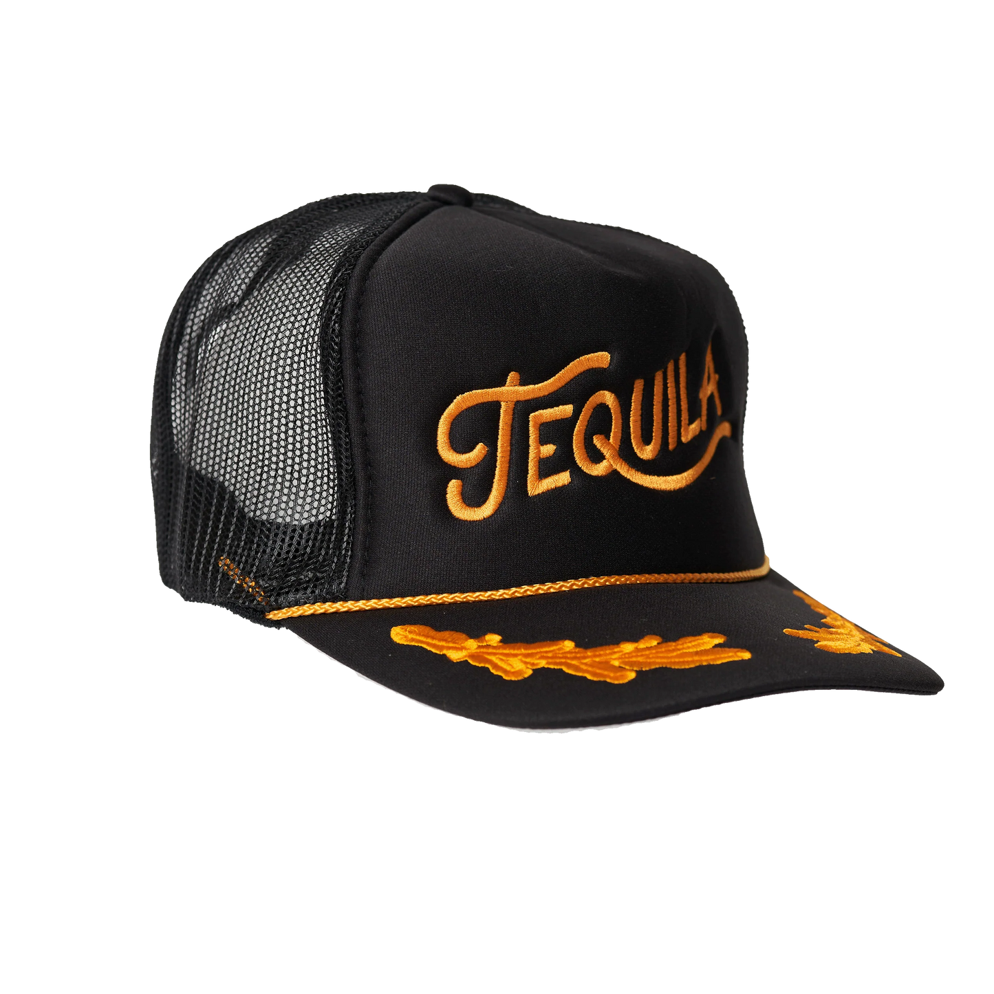 Local Beach Tequila Hat Black/Gold