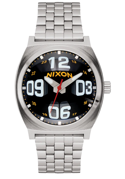 Nixon Time Teller Fisheye / Silver / Black