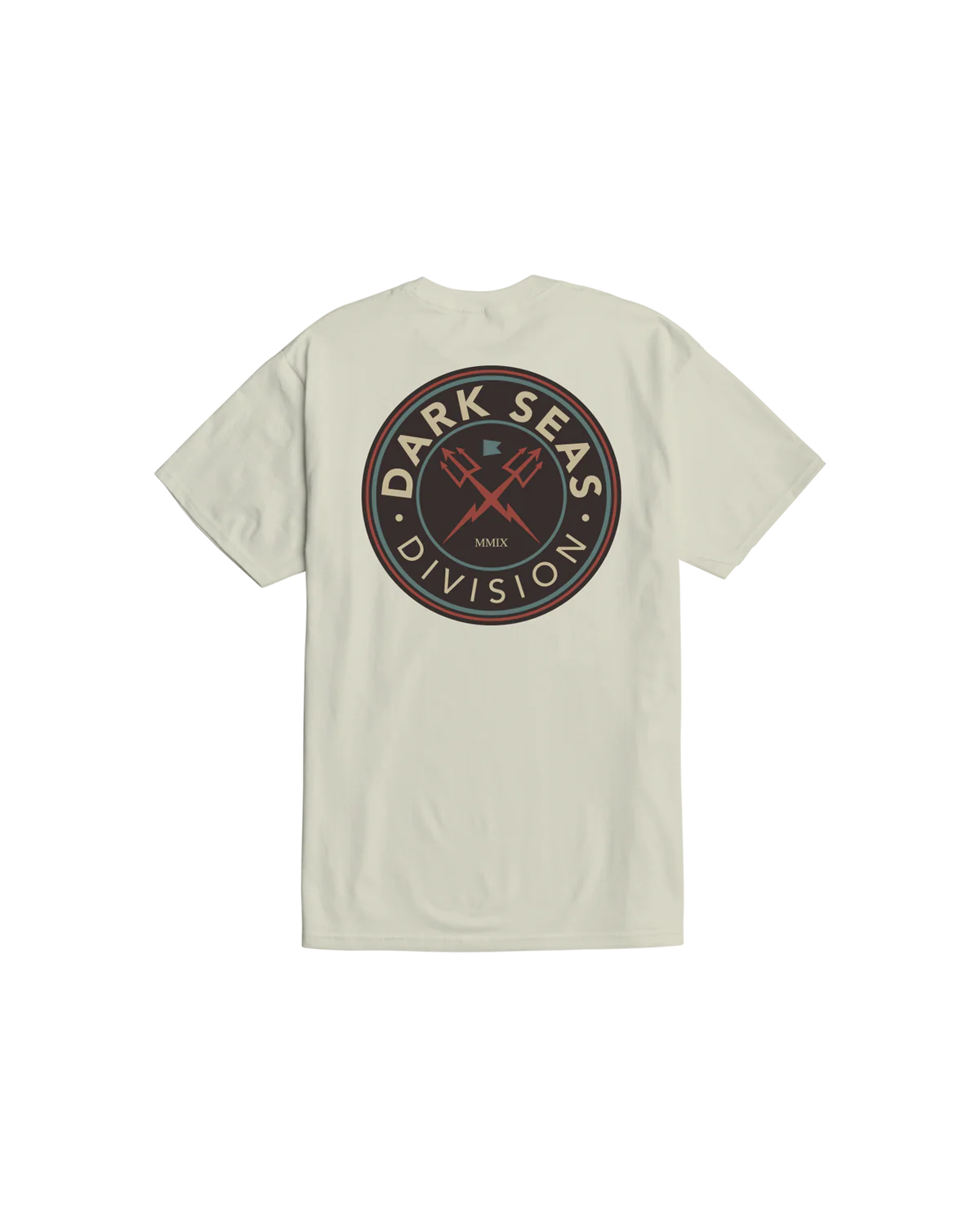 Dark Seas Time Tellers Stock T-Shirt Cream