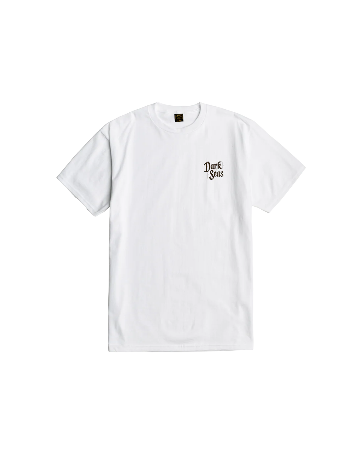 Dark Seas Treasure Map Stock T-Shirt White