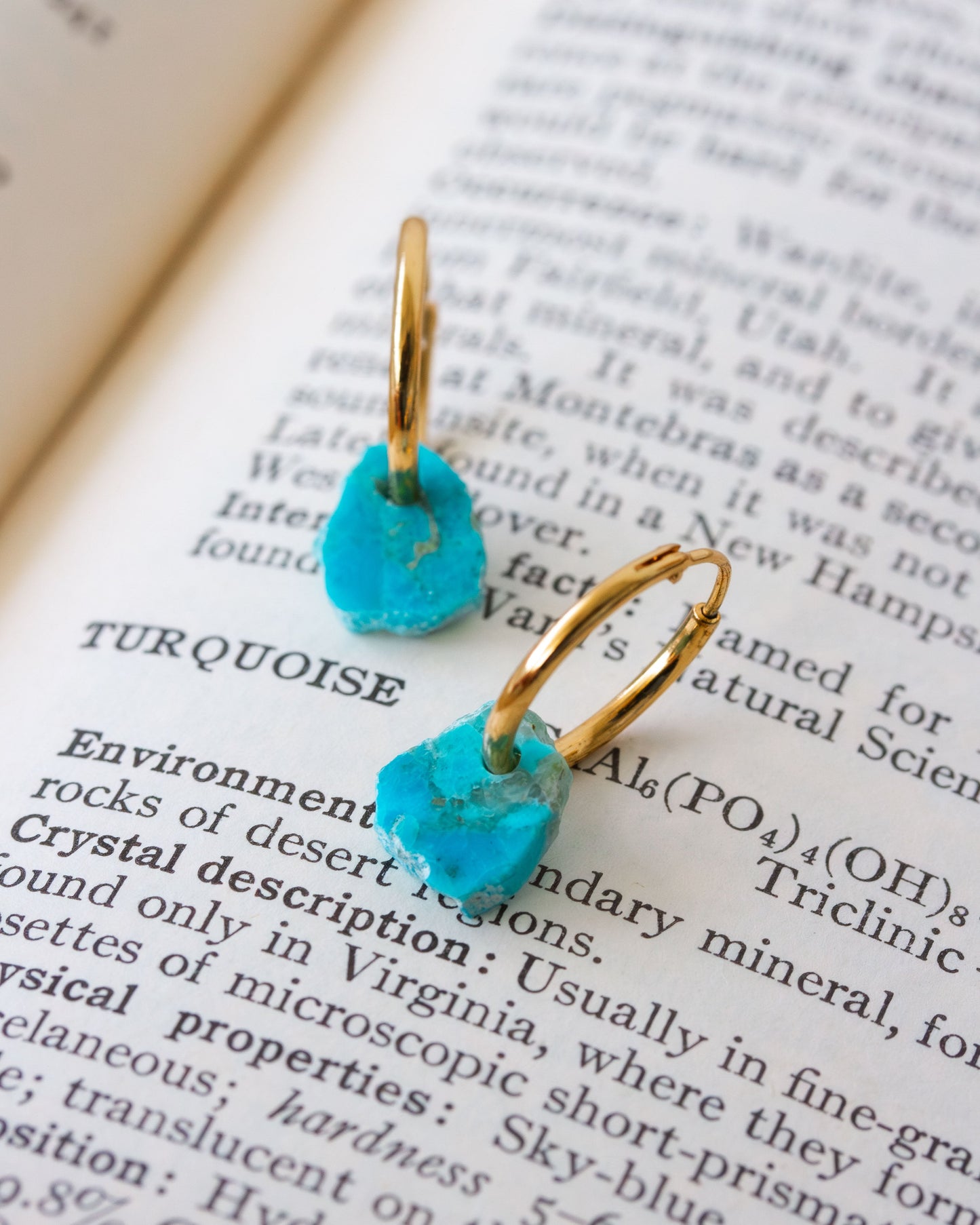Bare Mineral Hoop Earring