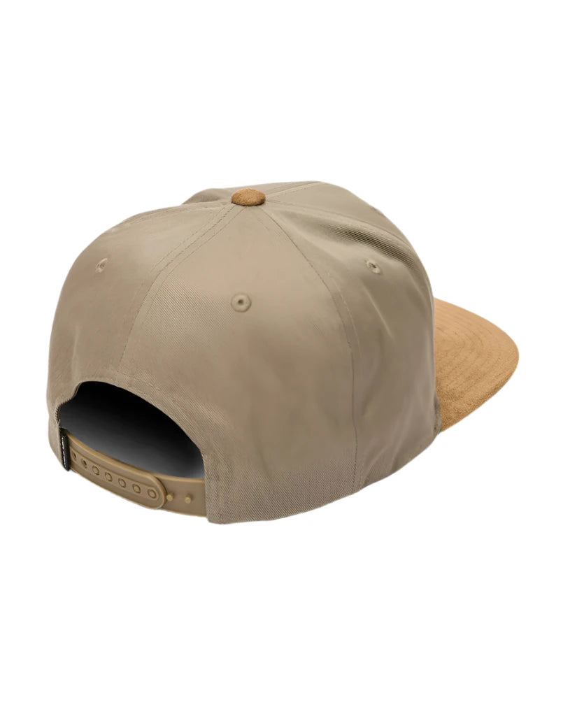 Volcom Men's Quarter Twill Hat Teak
