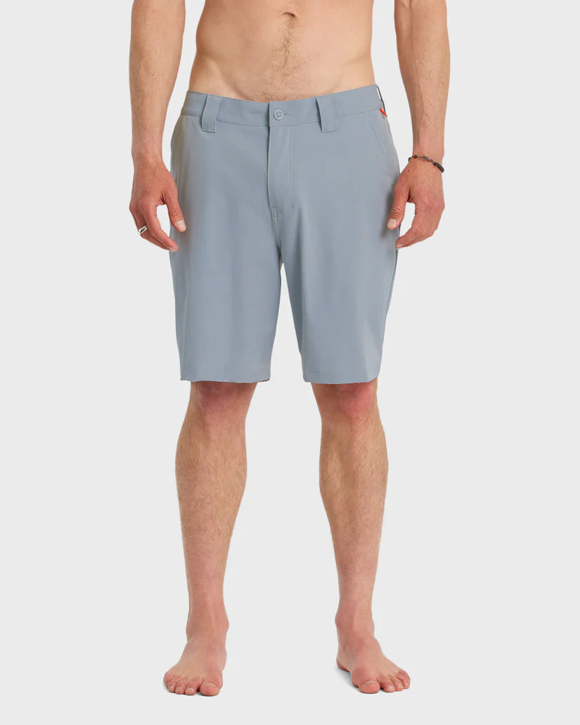 Quiksilver Union Amphibian 20" Hybrid Shorts Smoked Gray