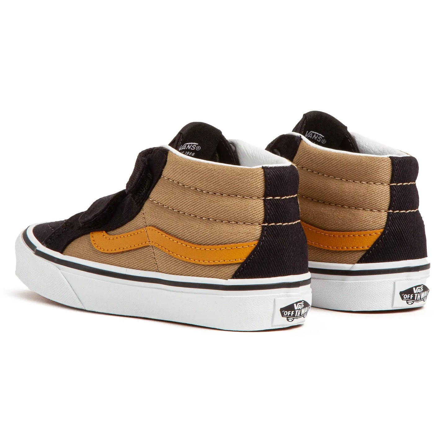Vans Kids Sk8-Mid Reissue V Twill Tan