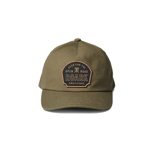 Roark Venture Snapback Hat Military