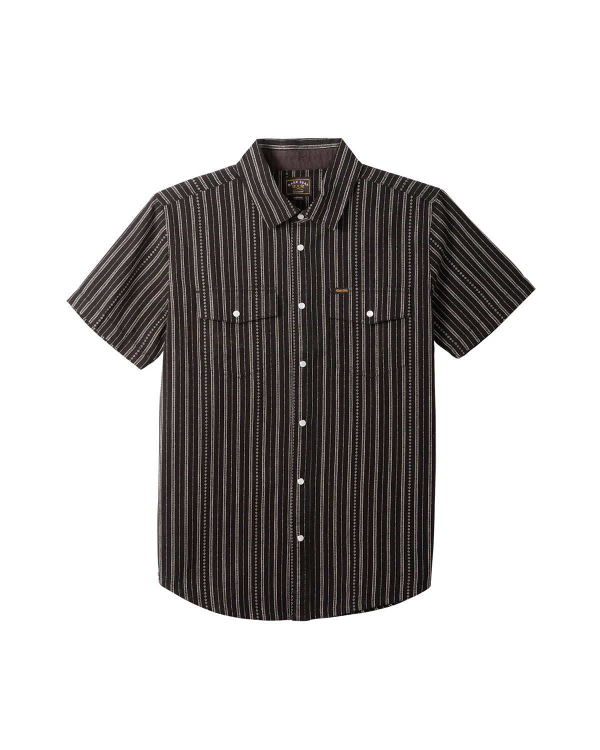 Dark Seas Vigilante Short Sleeve Shirt Black