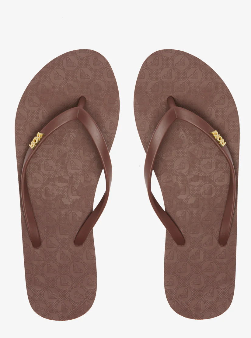 Roxy Viva Hi Sandals Chocolate