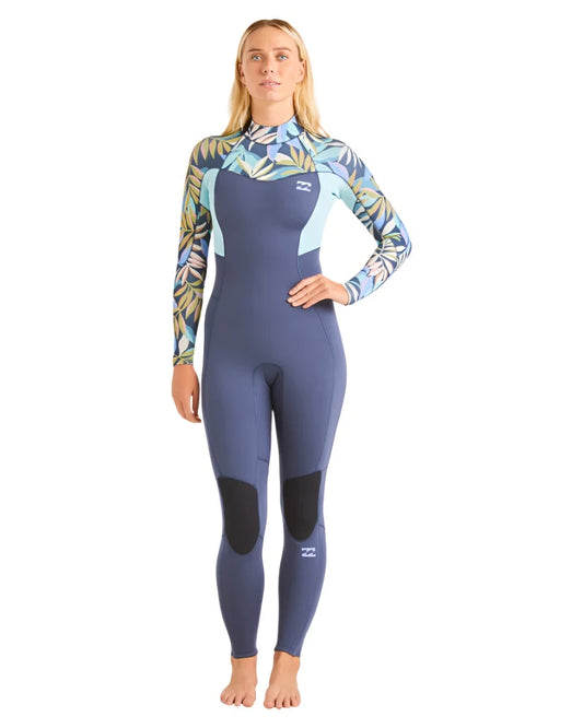 Billabong Womens Synergy 3/2mm Back Zip Wetsuit